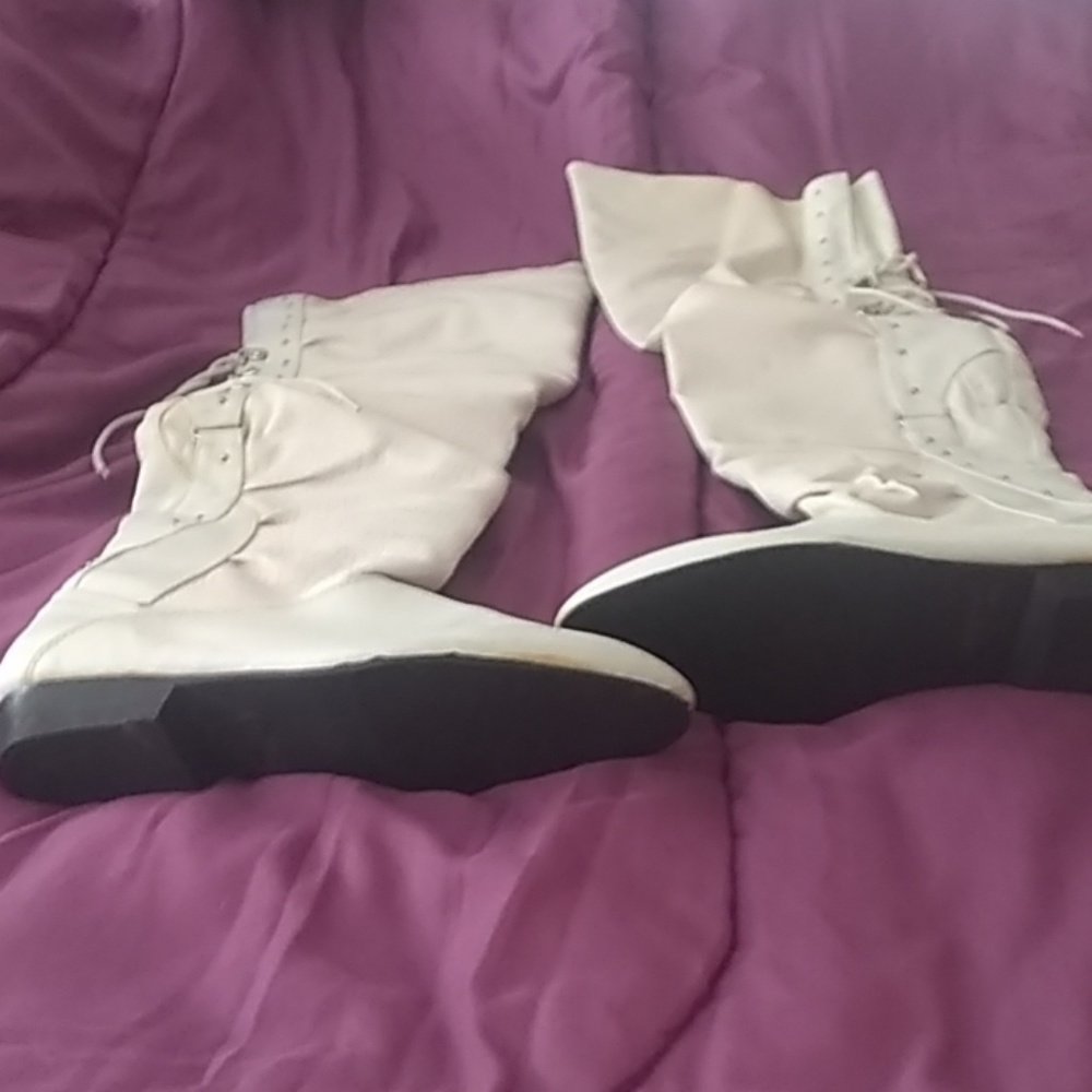 White boots